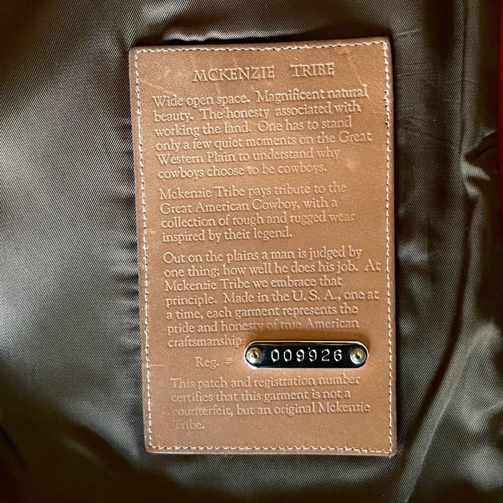 Mckenzie Tribe Vintage & Jacket - image 8